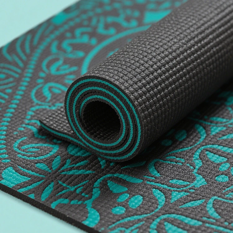 Non-Slip Antimicrobial Rubber Yoga Mat
