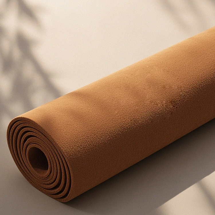 Light Luxury High-End Customizable Logo Suede Yoga Mat